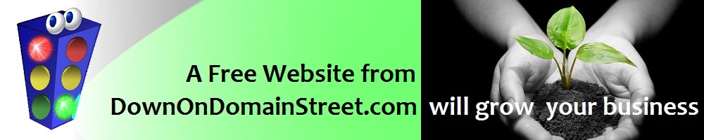 Search for your domain at DownOnDomainStreet.com